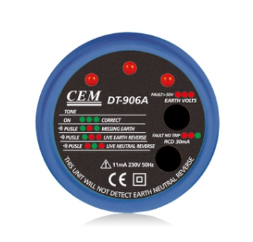 เครื่องวัดความต้านทานดิน CEM DT-906A